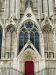 Puerta Roja de la  fachada  de Notre Dame