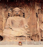 El Gran Buda de Vairocana, ubicado en el Templo Fengxian de las Grutas de Longen en Luoyang, China